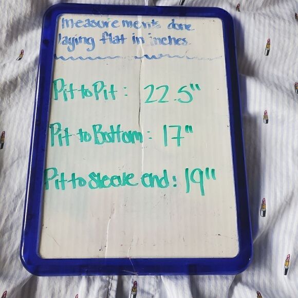 Banana Republic Dillon Shirt Lipstick Print - Picture 12 of 12